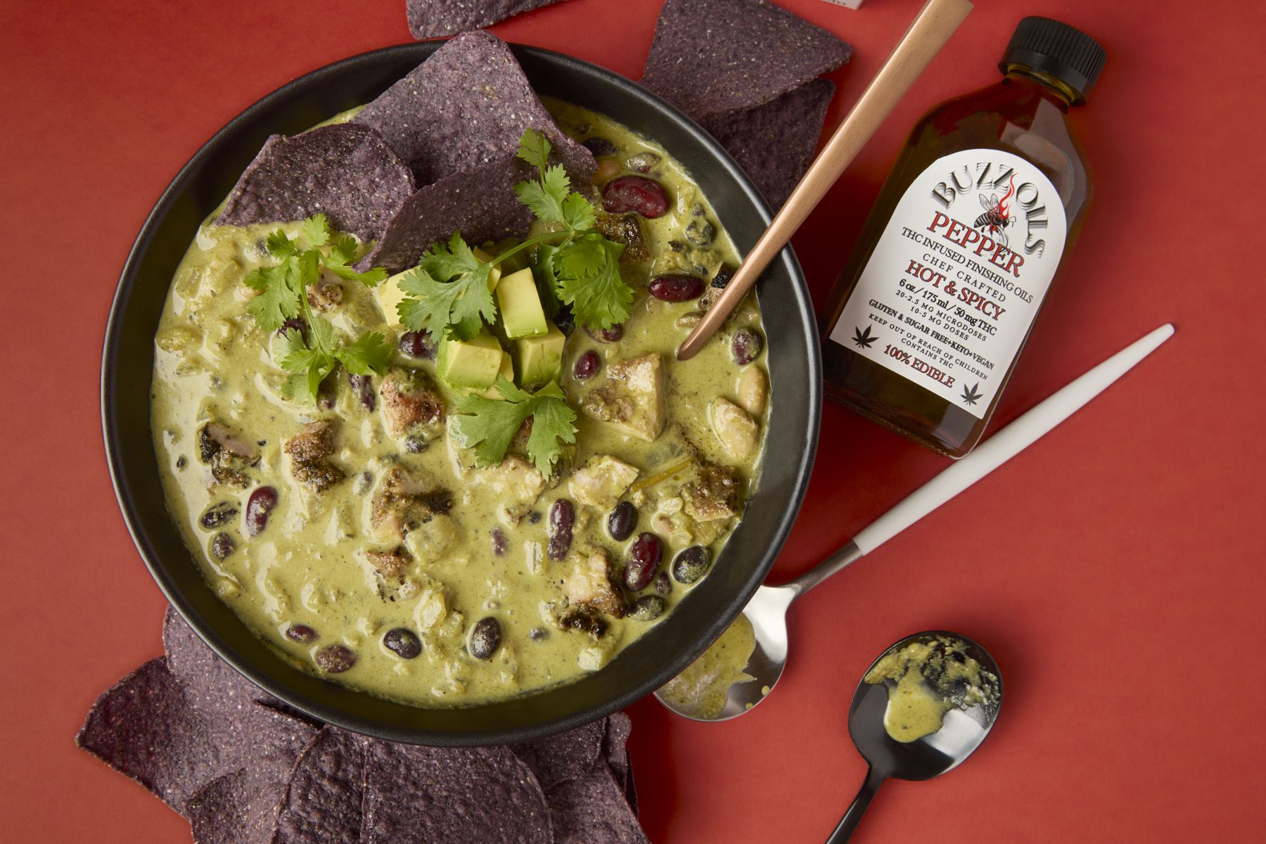 Guacamole finished with Buzz Oils Pepper